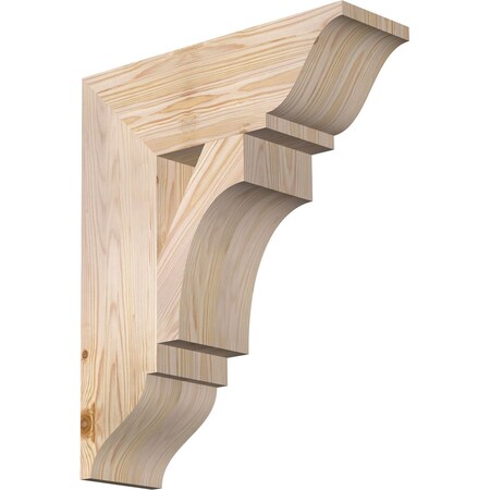 Ekena Millwork Westlake Traditional Smooth Bracket, Douglas Fir, 5 1/2"W x 18"D x 22"H BKT06X18X22WTL01SDF